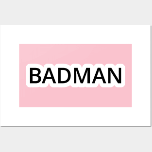 Vegeta's Badman Shirt (Design on back) Posters and Art